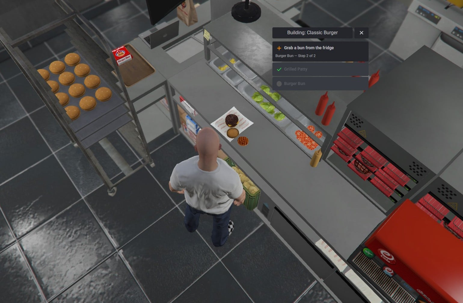 BurgerShot Job – Build every burger