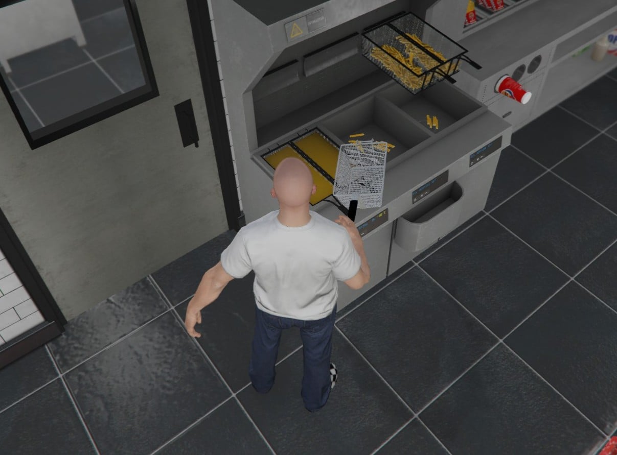 BurgerShot Job – Fryer station