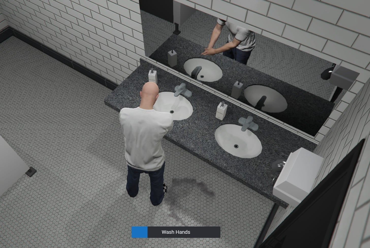 BurgerShot Job – Wash your hands
