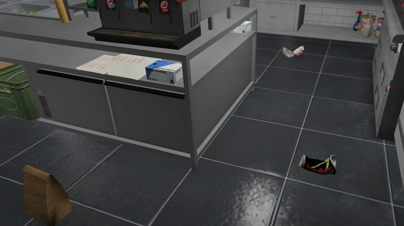 BurgerShot Job – Kitchen cleaning